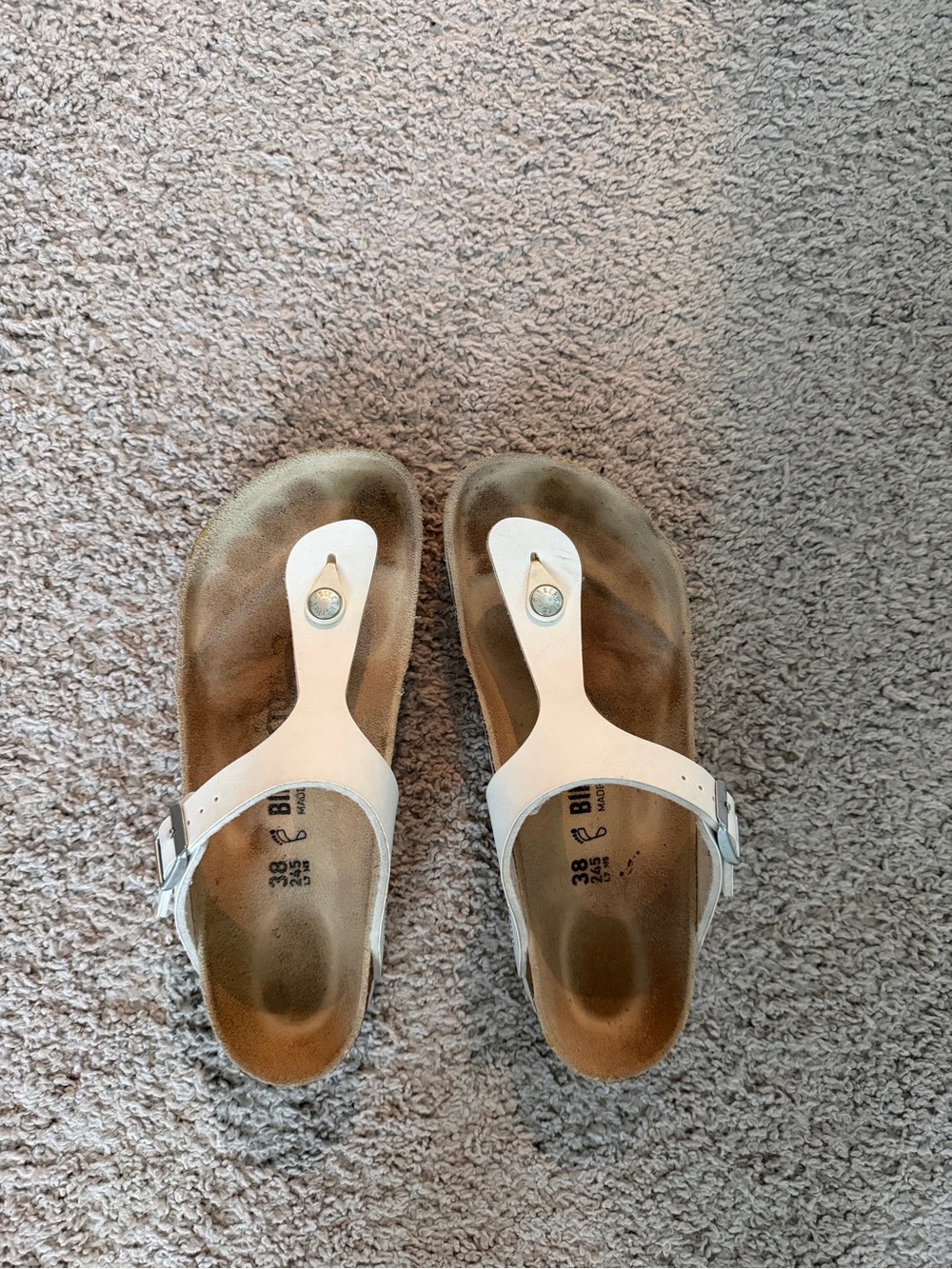 Birkenstock Gizeh in White
